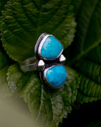 Double Turquoise Statement