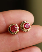 Crimson Duchess Studs