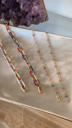 Chunky Enamel Bracelet