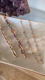 Chunky Enamel Necklace