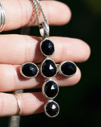 Black Spinel Cross