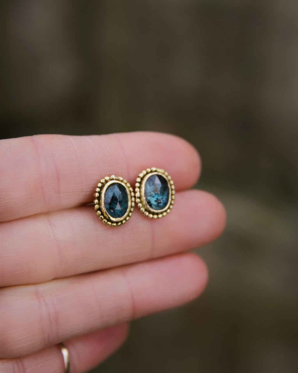 Blue Duchess Studs