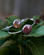 Majesty Bangle: Pink Sapphire