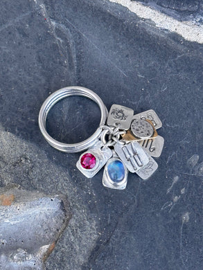 Elizabeth's Custom Tag Ring