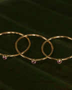 Pink Sapphire Stacker