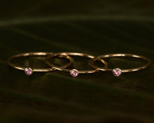 Load image into Gallery viewer, Pink Sapphire Stacker