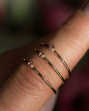 Load image into Gallery viewer, Pink Sapphire Stacker