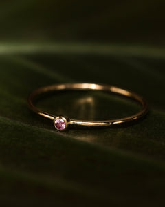 Pink Sapphire Stacker