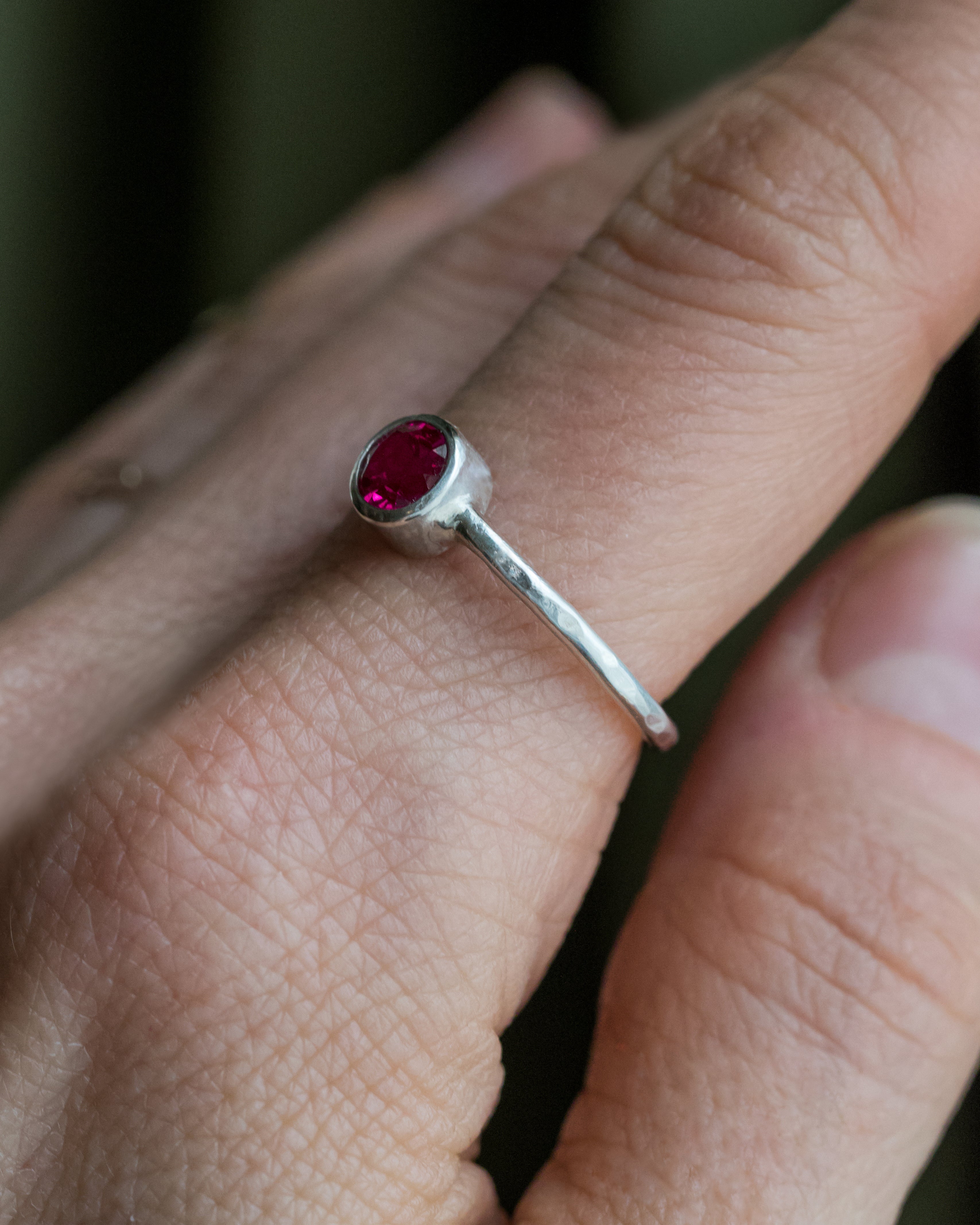 Ruby Stacker Ring