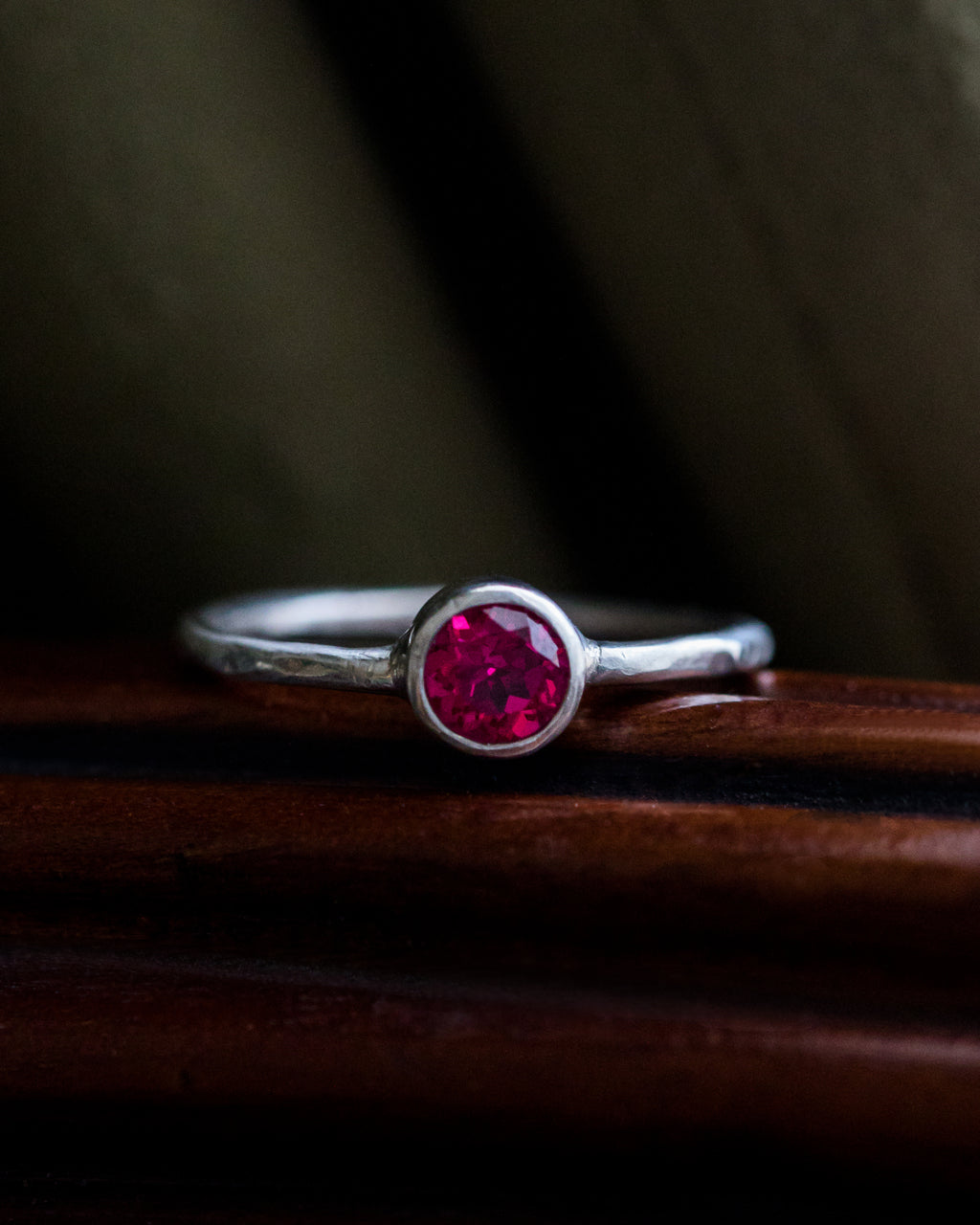Ruby Stacker Ring