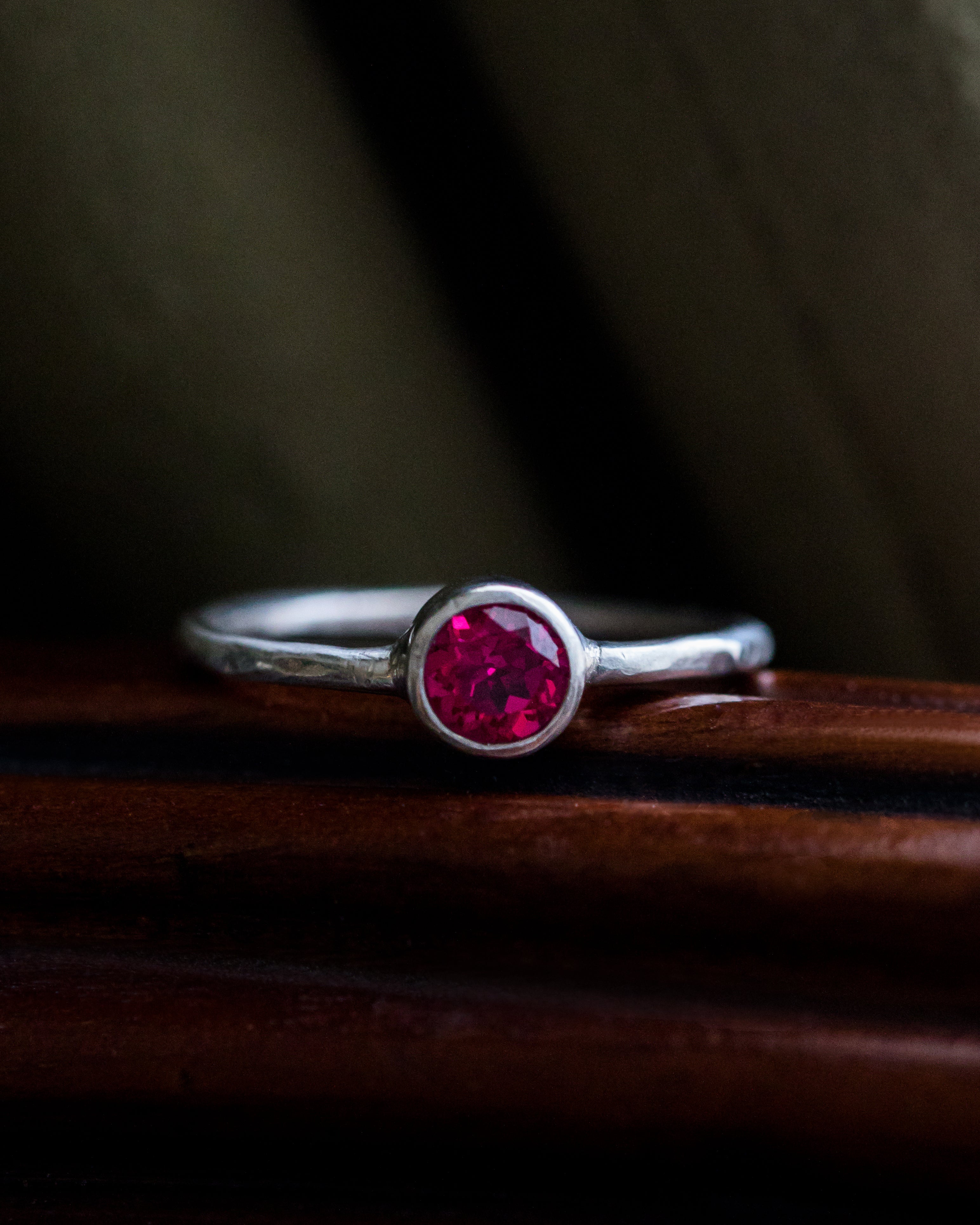 Ruby Stacker Ring