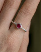 Ruby Stacker Ring