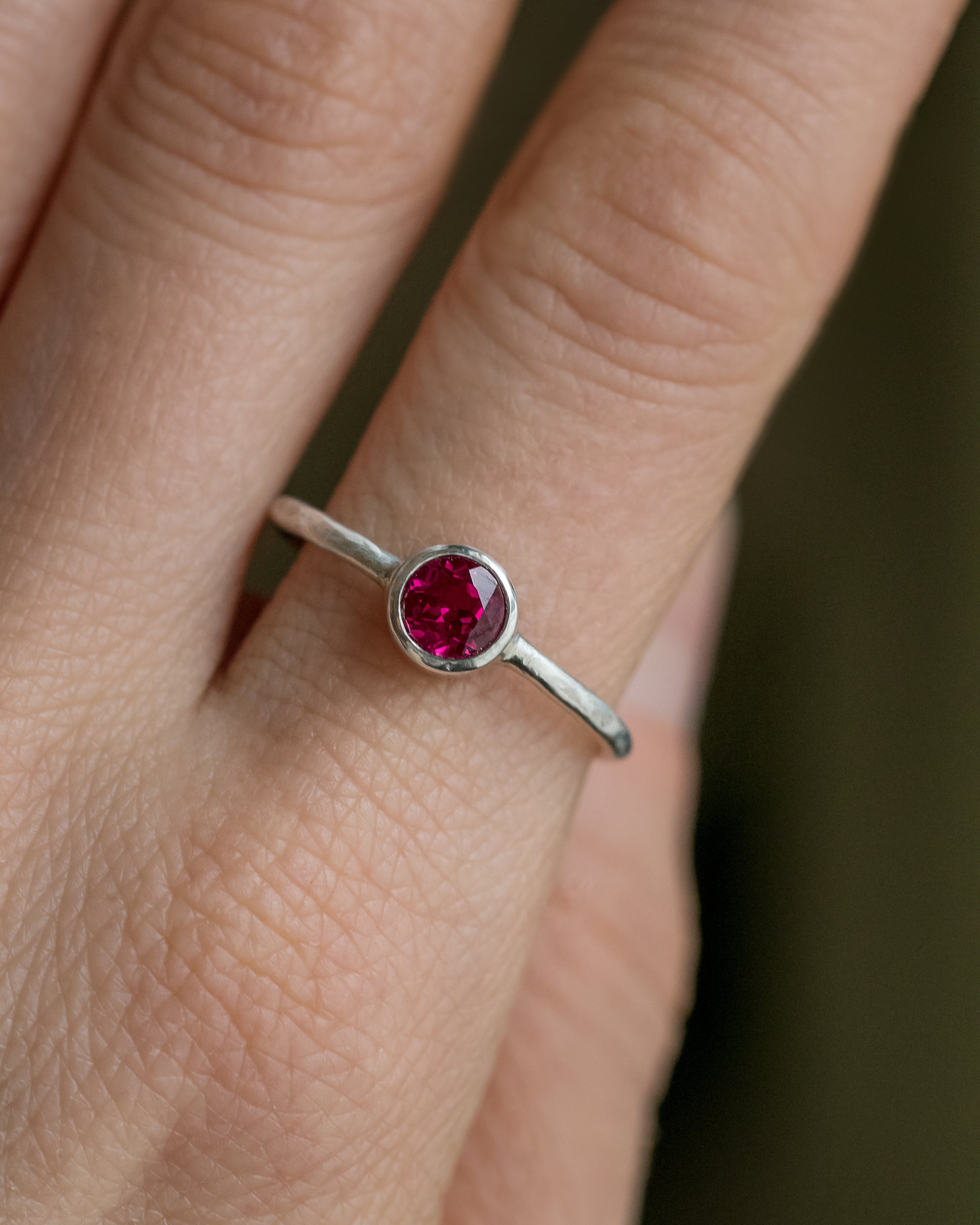 Ruby Stacker Ring
