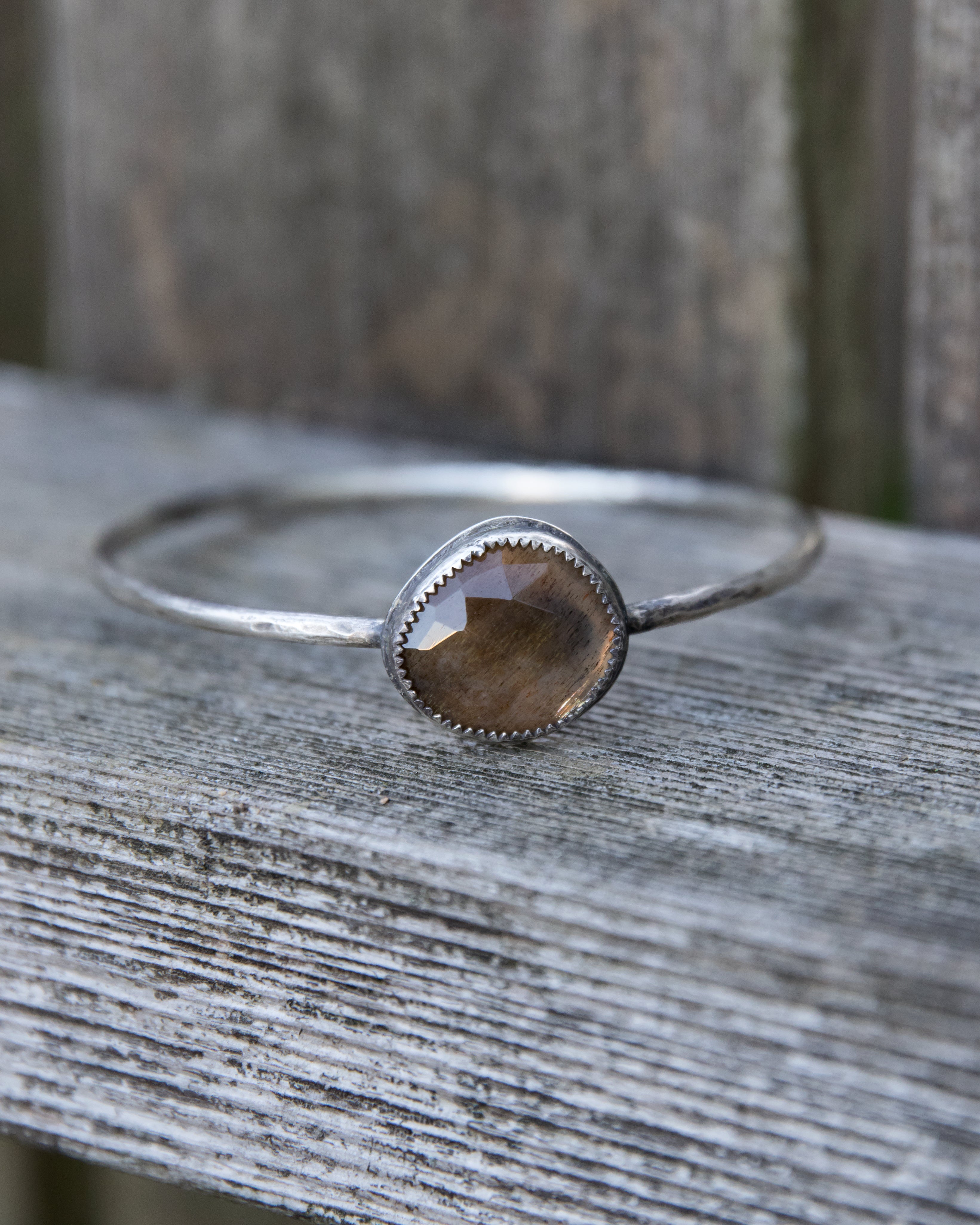 Majesty Bangle: African Sunstone