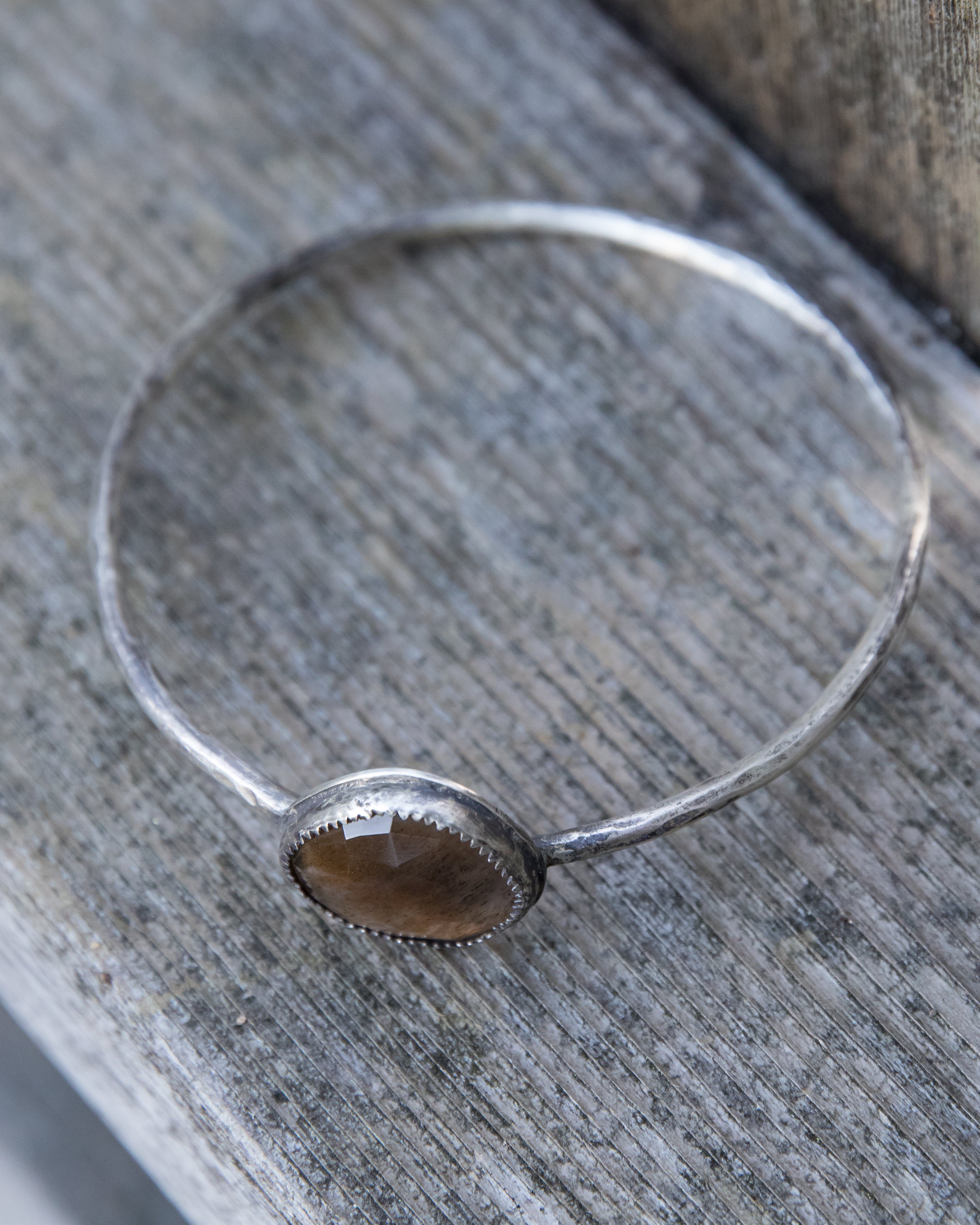 Majesty Bangle: African Sunstone