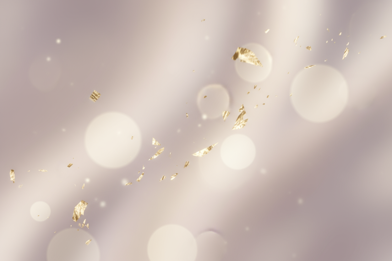 subtle slightly blurred background texture in pale mauve and cream tones with gold highlights that glimmer for a high fashion fine jewelry website section