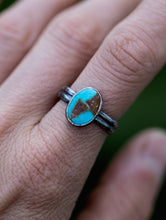 Load image into Gallery viewer, Small Oval Turquoise Ring