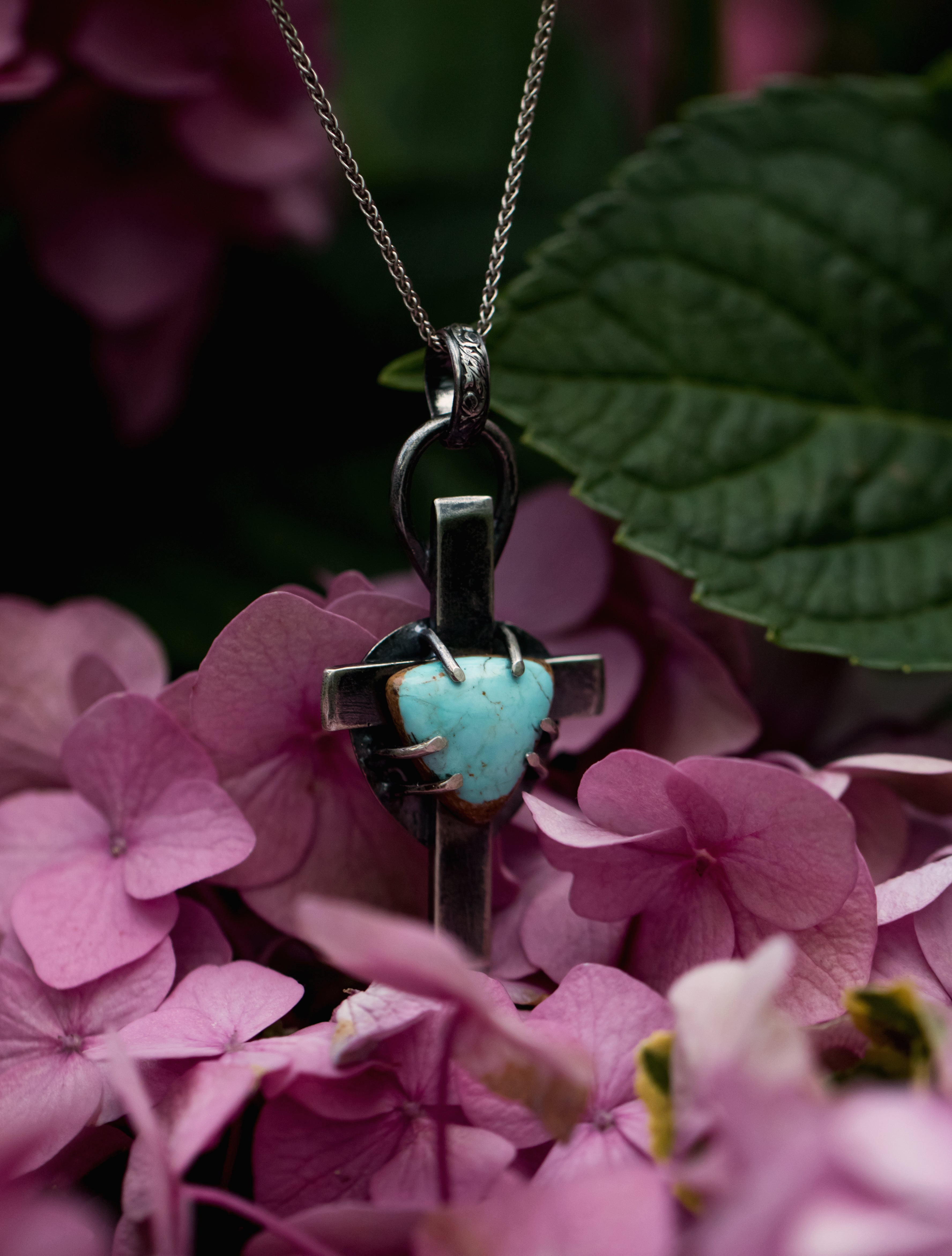 Turquoise Cross