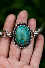 Load image into Gallery viewer, Turquoise Chain Necklace