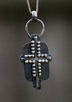 Silver Cross Tag