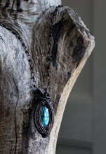 Load image into Gallery viewer, Blue Labradorite Amulet