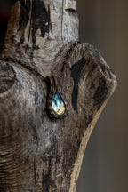Woven Labradorite Amulet