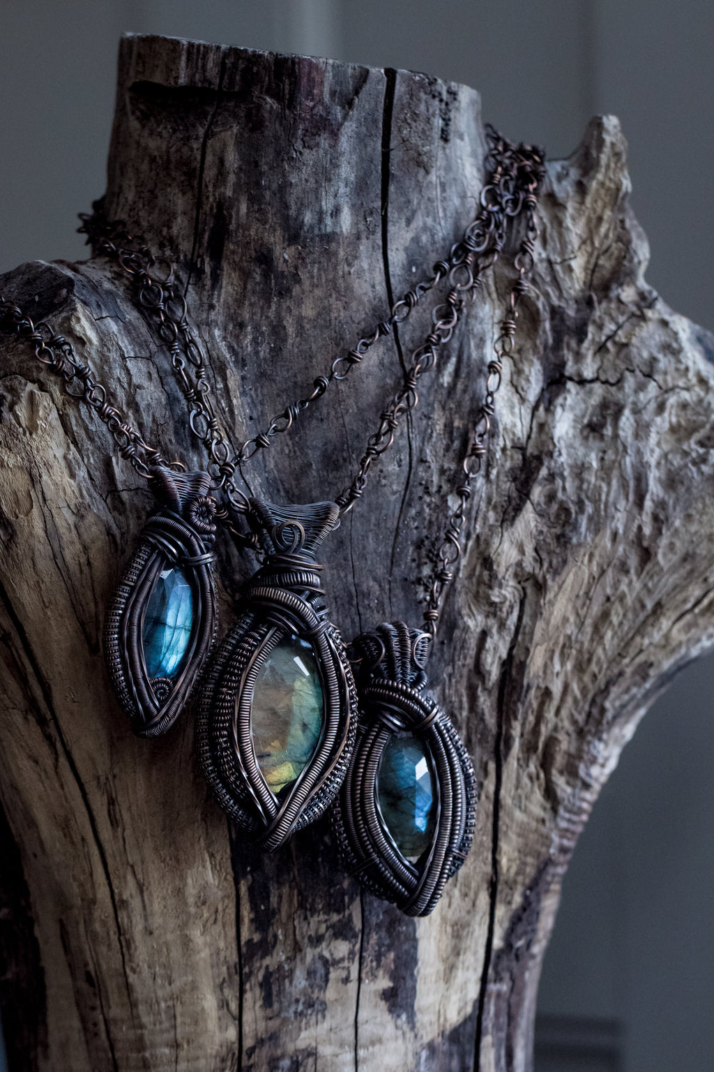 Labradorite Amulet - Large