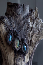 Labradorite Amulet - Large