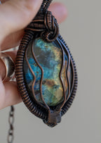 Labradorite Amulet - Large