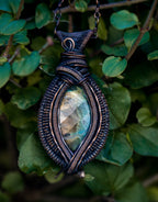 Labradorite Amulet - Large