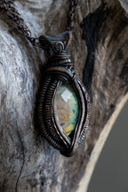 Labradorite Amulet - Large