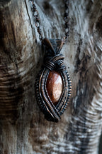 Sunstone Copper Necklace