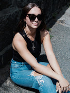 African Sunstone Cross