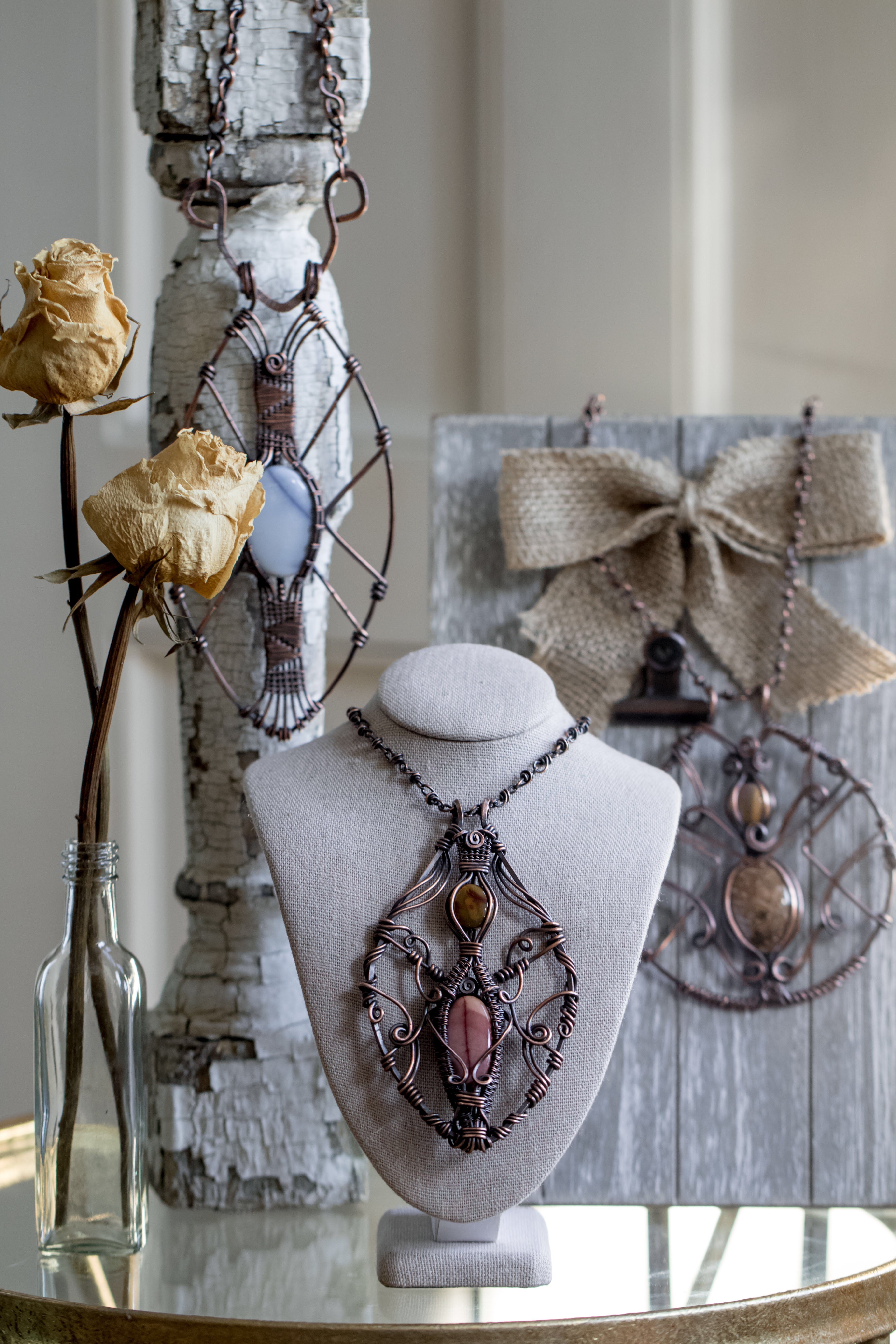 Jasper Warrior Pendant