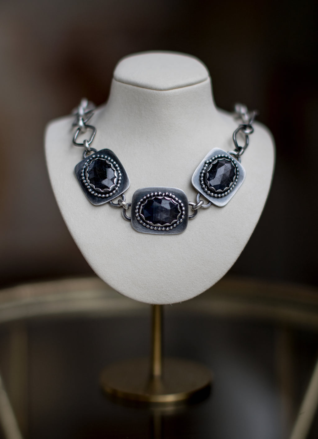 Sapphire Chain Necklace