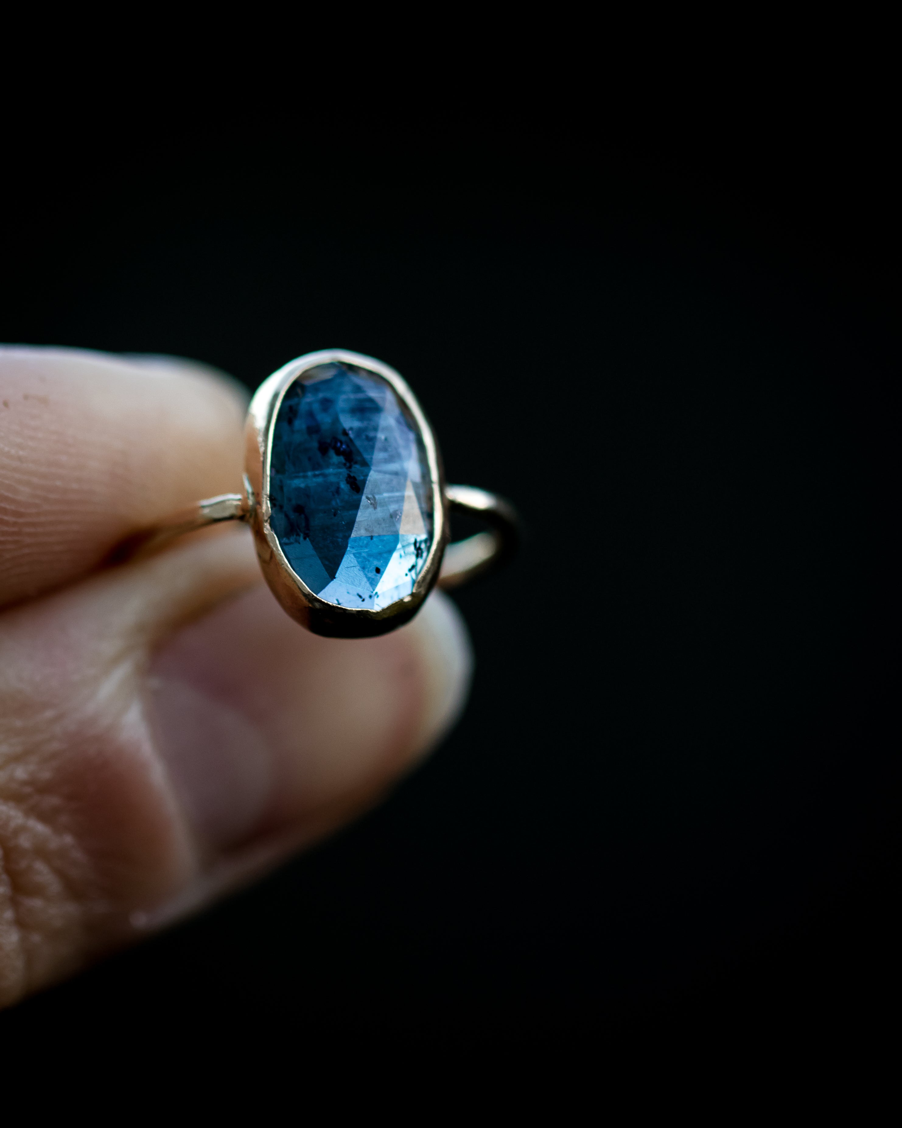 Blue Kyanite Ring