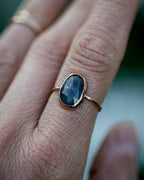 Blue Kyanite Ring