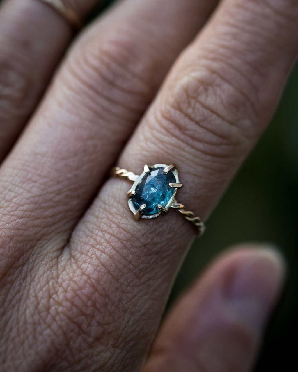 Kyanite Twist Band (2)