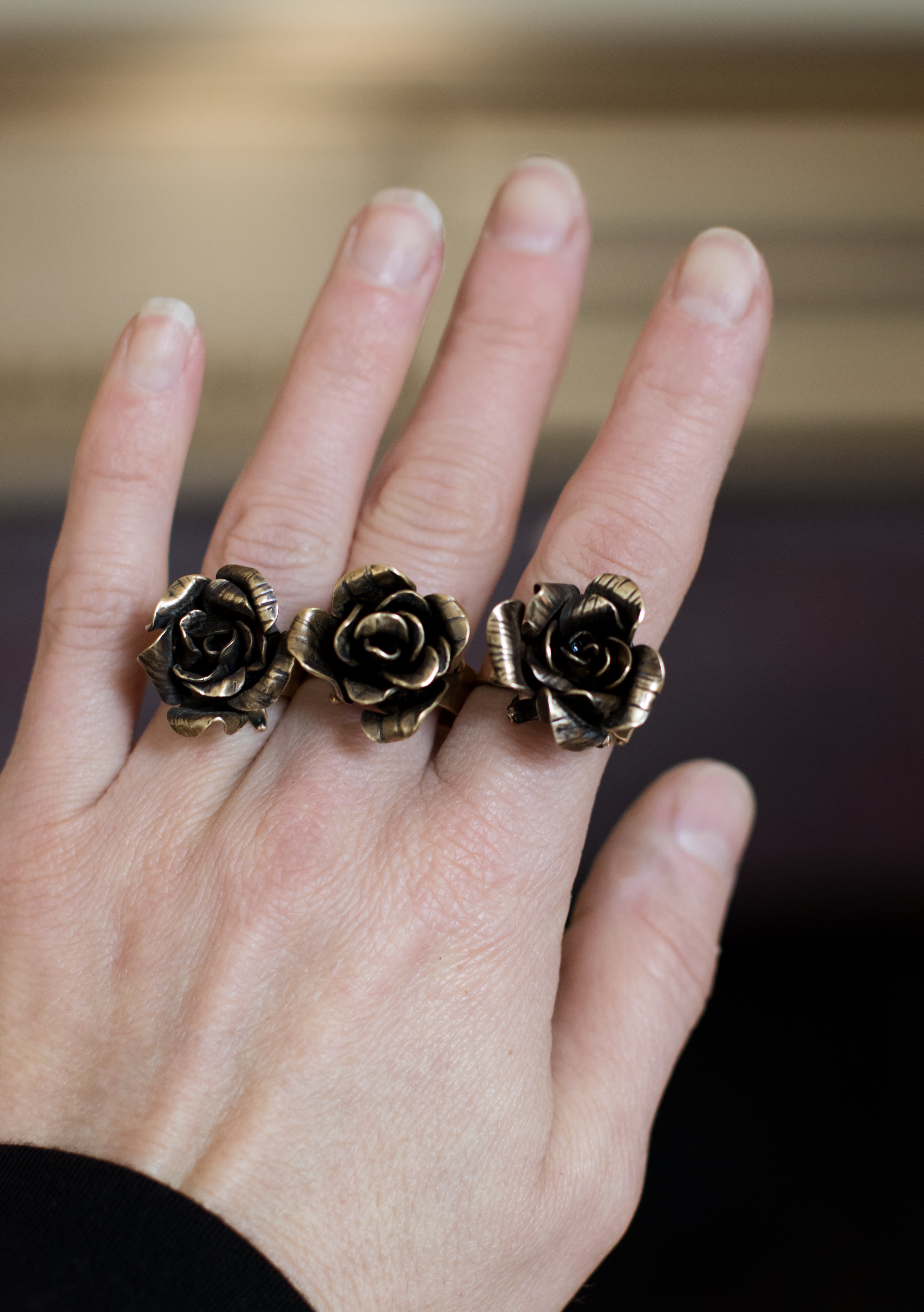 Rose hot sale for ring