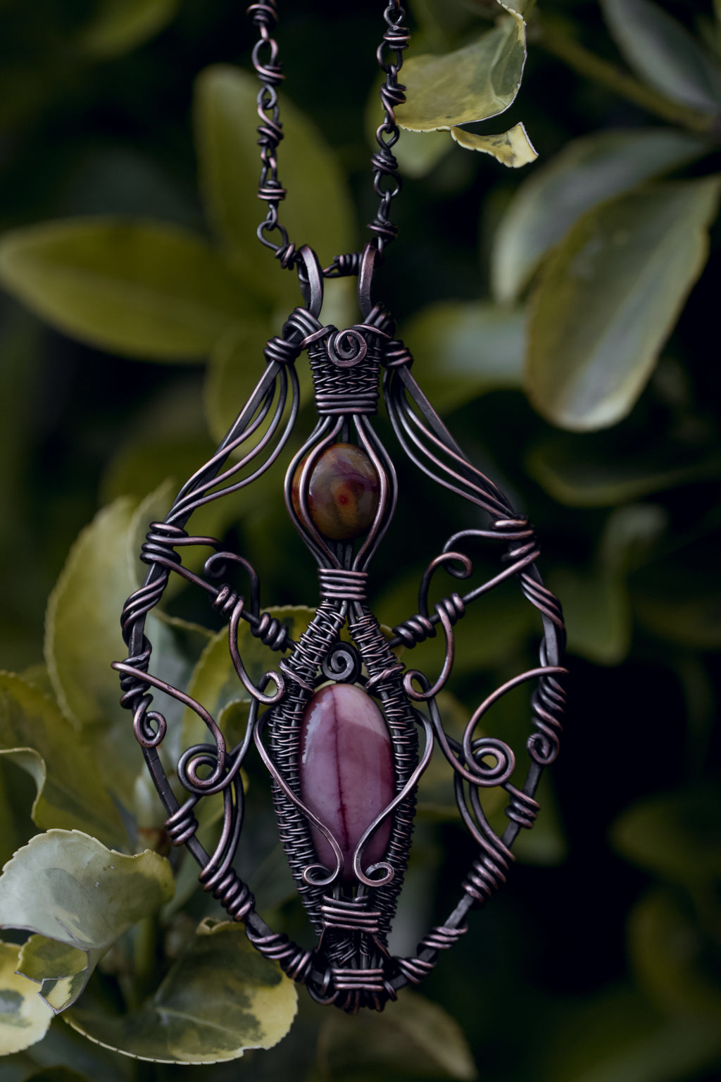 Jasper Warrior Pendant